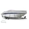 Eevelle Boat Cover CABIN CRUISER, Outboard Fits 33ft 6in L up to 120in W Silver SCHPCBN33120B-SLR - alternate 1